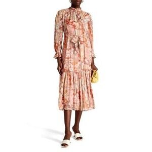 Zimmermann | Dresses | Iso Zimmermann Laurel Frill Midi Dress | Poshmark